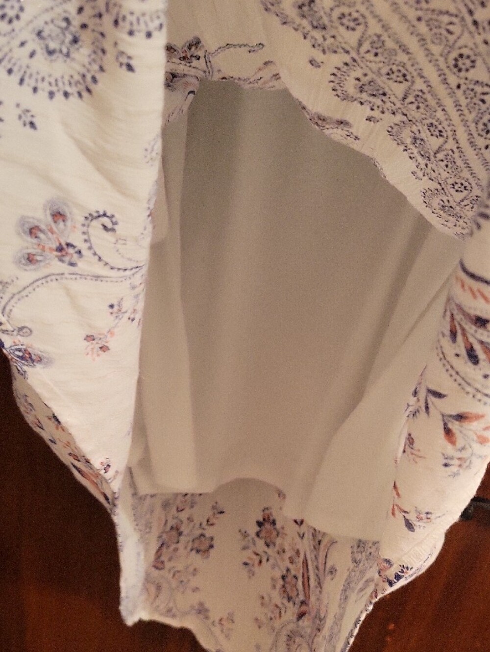 Knox Rose White And Navy Midi Sundress with Paisley Print - Picture 3 of 7